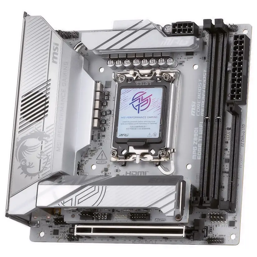 Montaje Placa Base MSI MPG Z890I EDGE TI WIFI Gaming PC Alcobendas Montaje Placa Base MSI MPG Z890I EDGE TI WIFI Gaming PC Alcobendas